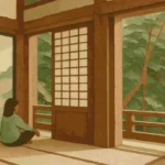 Introductory shinrin-yoku in a Hakone forest